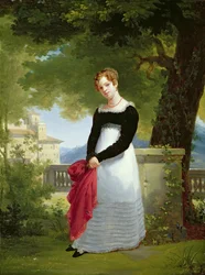 Portret van Adelaide-Sophie Cleret, c.1817